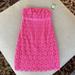 Lilly Pulitzer Dresses | Lilly Pulitzer, Pink Strapless Dress, Size 6 | Color: Pink | Size: 6
