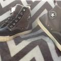 Converse Shoes | Classic Ctas Converse Hi-Boot Sneaker Moc Toe Euc | Color: Black/Gray | Size: 10