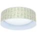 Oval Tempo Pattern 16" Wide LED Modern Round Ceiling Light