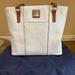 Dooney & Bourke Bags | Classic Dooney & Bourke Pebble Grain Tote | Color: Brown/White | Size: Os