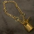 Louis Vuitton Jewelry | Lv Gold Vintage Necklace | Color: Gold | Size: Os