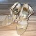 Michael Kors Shoes | Michael Kors Sandals | Color: Cream/Tan | Size: 6
