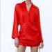 Zara Dresses | Brand New Zara Dress | Color: Red | Size: Xs