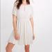 Madewell Dresses | Madewell Eyelet Tassel-Tie Mini Dress - Size 12 - White - Worn Once | Color: White | Size: 12