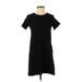 Trafaluc by Zara Casual Dress - Shift: Black Print Dresses - Women's Size Small