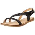 El Naturalista Damen Riemchensandalen TULIP, Frauen Sandalen,weiblich,lady,ladies,sandaletten,sommerschuhe,bequem,Schwarz (BLACK),42 EU / 9 UK