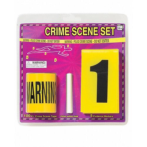 Crime Scene Equipment Partydeko gelb