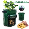 JPEOLS-Pots de culture de pommes de terre sacs de plantes grand pot de jardin domestique