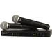 Shure BLX288/PG58 Dual-Channel Wireless Handheld Microphone System with PG58 Caps BLX288/PG58-H11