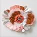 Anthropologie Accessories | Anthropologie Sequined Flower Sticker Patch | Color: Pink/Silver | Size: Os