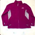 The North Face Jackets & Coats | Girls Northface Fleece Jacket | Color: Gray/Red | Size: 14/16