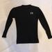 Under Armour Shirts | Black Under Armour Fitted Long Sleeve | Color: Black | Size: L