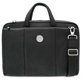 Men's Black Pennsylvania Quakers Leather Briefcase