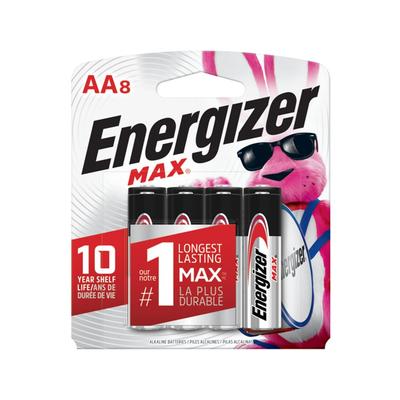 Energizer Battery AA Max 1.5 Volt Alkaline SKU - 836361