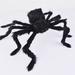 The Holiday Aisle® 35" Halloween Giant Spider Decorations Metal in Black, Size 2.36 H x 35.43 W x 35.43 D in | Wayfair