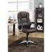 Latitude Run® Stella Executive Chair Wood/Upholstered in Brown | 43 H x 26 W x 28.75 D in | Wayfair C18AE67032E34C22BC0AD5F85B848707