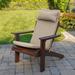 Eider & Ivory™ Indoor & Outdoor Patio Rocking Chair Cushion Set Polyester in Brown | 2 H x 20 W x 20 D in | Wayfair