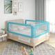 Barri�re de s�curit� de lit d'enfant Bleu 140x25 cm Tissu - Vidaxl