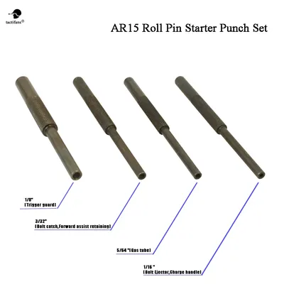 Armurier UlOscar Roll Pin Starters Arms Punch Set AR15 Figured M16 Rifle Armorer Steel Army