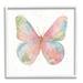 Stupell Industries Children's Spring Butterfly Abstract Watercolor Pattern Wings by Nan - Graphic Art Canvas in Pink | Wayfair ak-276_cn_17x17