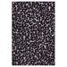 Black/Gray 84 x 60 x 0.5 in Area Rug - Everly Quinn Animal Print Area Rug - Cheetah Go Getter Nylon | 84 H x 60 W x 0.5 D in | Wayfair