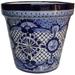 Bungalow Rose Jaycia Glazed Pot Planter Ceramic | 9.5 H x 10.5 W x 10.5 D in | Wayfair AA8EFDDF120C4769A48184C6BAAA02FC