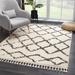 White 144 x 110 x 1.26 in Area Rug - Foundry Select Adeife Moroccan Beige Area Rug Polypropylene | 144 H x 110 W x 1.26 D in | Wayfair