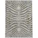 White 24 x 0.08 in Indoor/Outdoor Area Rug - Zipcode Design™ Fricks Animal Print Gray/Brown Indoor/Outdoor Area Rug Polyester | Wayfair