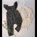 Jessica Simpson Matching Sets | Jessica Simpson 2 Piece Outfit Set 3-6 Months Nwt | Color: Cream/Gray | Size: 3-6mb