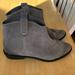 Michael Kors Shoes | Michael Kors Ashton Gray Suede Booties | Color: Gray | Size: 5