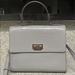 Kate Spade Bags | Kate Spade New York Gray Womens Embossed Croc Satchel Crossbody Handbag | Color: Gray | Size: Medium