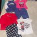 Disney Matching Sets | 2 New Disney Baby Minnie 3 Piece Outfits 3/6 Mos. | Color: Gray | Size: 3-6mb