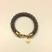 Kate Spade Jewelry | Kate Spade Gray Cord Bracelet | Color: Gold/Gray | Size: Os