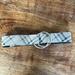 Burberry Accessories | Burberry Suede Belt | Color: Gray/Red | Size: 32/30