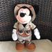 Disney Other | Disney Safari Mickey Mouse 24" Plush Doll With Binoculars | Color: Cream/White | Size: Os