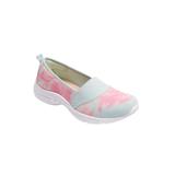 Wide Width Women's The Twist Sneaker by Easy Spirit in Mint Peach (Size 8 W)