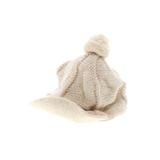 Gap Kids Hat: Ivory Solid Accessories - Size Small