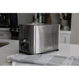 Salton 2 Slice Digital Toaster Stainless Steel in Black/Gray | 7.1 H x 11 W x 6.2 D in | Wayfair ET2072