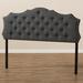 Greyleigh™ Amey Panel Headboard Upholstered/Polyester in Gray | 55.31 H x 64.76 W x 2.56 D in | Wayfair 0D9ABC2C2A3A49EEAF71EE005B1A85A5