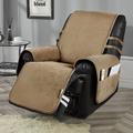 Rebrilliant Box Cushion Recliner Slipcover Velvet | 96 H x 30 W x 20 D in | Wayfair 1A657F3B5B154FE8BB8CCDA5220CF8A4