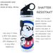 Disney Dining | Disney Mickey Mouse Tritan Water Bottle 20 Oz Stripes New In Plastic | Color: Black/Blue | Size: Os