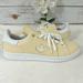 Adidas Shoes | Adidas Stan Smith Light Yellow Lace Up Sneakers Shoes Size 9 | Color: Cream/Yellow | Size: 9