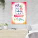 Trinx Quote About Yourself - What You Do Today Can Improve All Your Tomorrows - 1 Piece Rectangle Graphic Art Print On Wrapped Canvas Canvas | Wayfair
