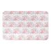 The Holiday Aisle® Bath Rug Polyester in Blue/Gray/Pink | Wayfair 9D3F6097FABA4BB3A287975C0E6AA0ED