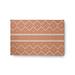 Orange/White 24 W in Area Rug - Foundry Select Mudcloth Chenille Rug | Wayfair 9D43BB5CB6EB43B19954CC11A59D7B96