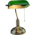 Lampe de banquier avec abat-jour - lampe de table rétro lampe de bureau lampe de bibliothèque Lampe