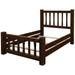 Farmhouse Timber Peg Mission-Style Bed