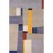 Momeni New Wave Hand Tufted New Zealand Wool Contemporary Abstract Area Rug