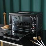 Simple Toaster Oven with 20Litres Capacity,Compact Size Countertop Toaster, Easy to Control with Timer-Bake-Broil-Toast Setting