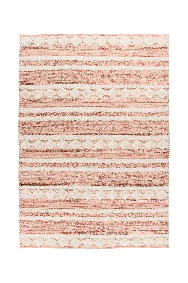 Kayoom Coralia 200 Rosa / Creme 80cm x 150cm Image